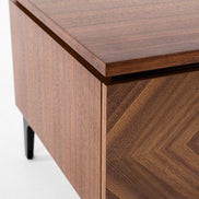 Paula - Mid-Century Walnut Nightstand - image 5