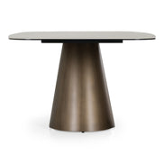 Paulsen - Modern Ceramic + Brass Dining Table - image 4