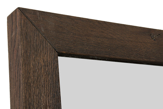 Wharton Modern Dark Aged Oak Mirror - image 2