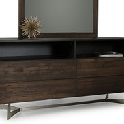 Wharton Modern Dark Aged Oak Dresser