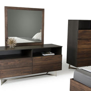 Wharton Modern Dark Aged Oak Dresser - image 2
