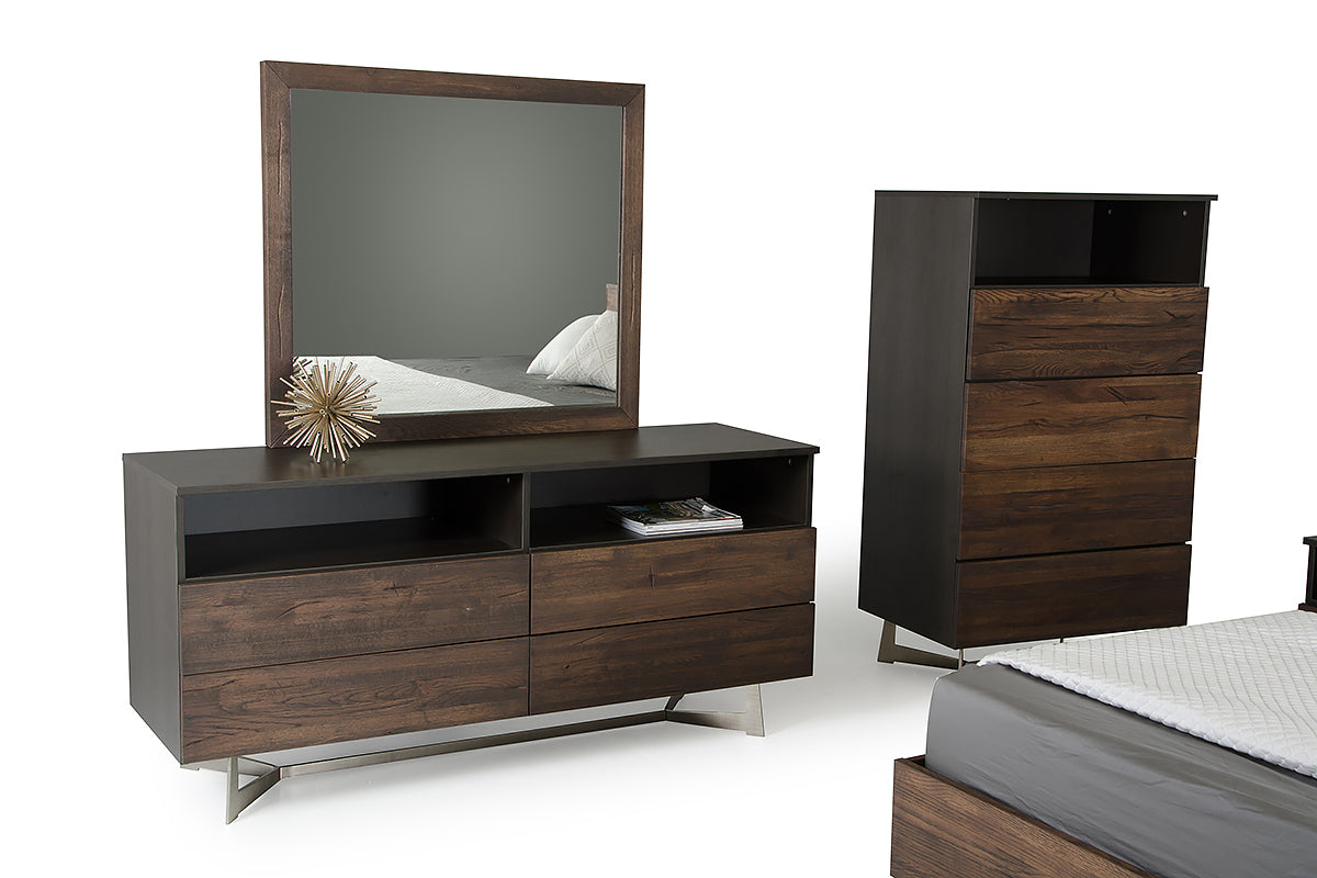 Wharton Modern Dark Aged Oak Dresser - image 2