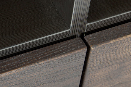 Wharton Modern Dark Aged Oak Dresser - image 4