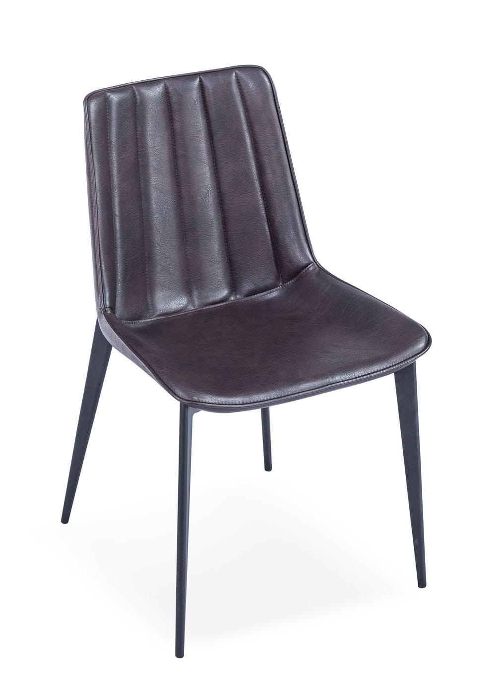 Peoria - Modern Brown & Black Dining Chair (Set of 2)