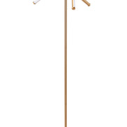 Garza Floor Lamp Brass