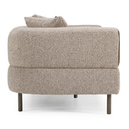 Plume - Modern Brown Fabric Sofa - image 3