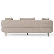 Plume - Modern Brown Fabric Sofa - image 4