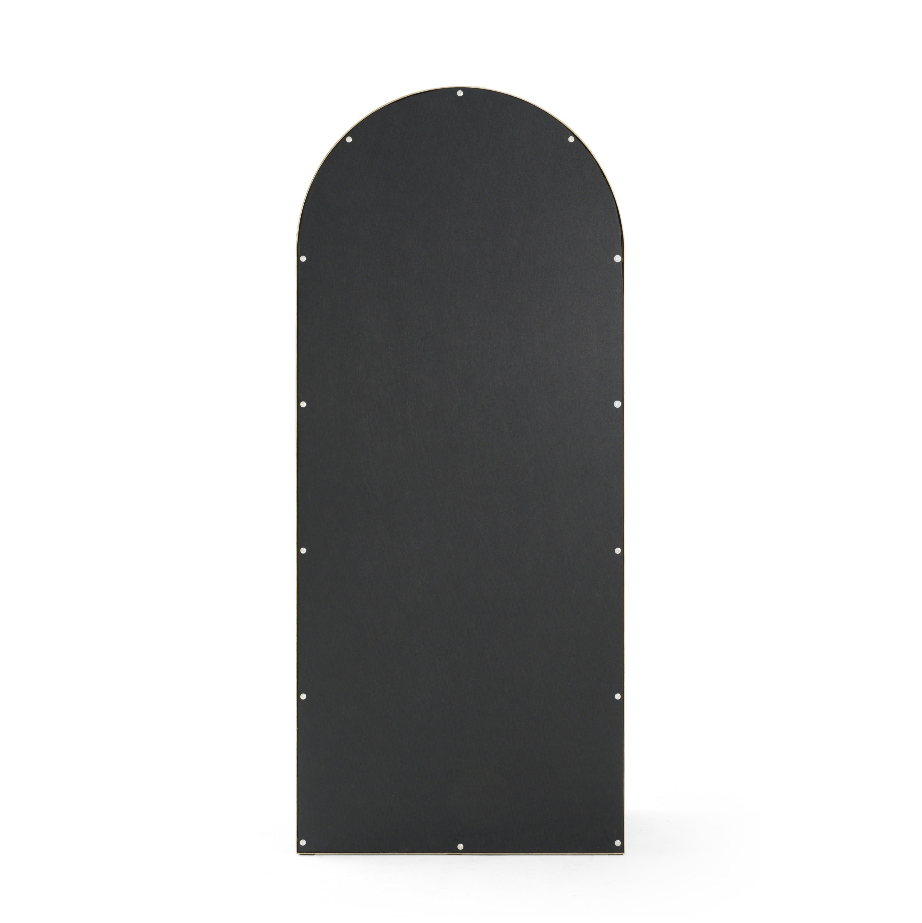 Poise - Modern Antique Brass + Mirror Bookcase - image 4