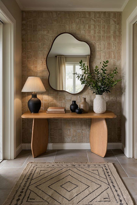 Prado - Modern White Oak Console Table - image 5