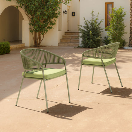 Skye Dining Chair (Set of 2) Green
