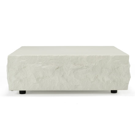 Quarry - Modern Off-White Square Coffee Table