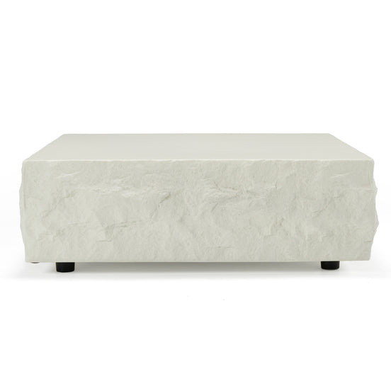 Quarry - Modern Off-White Square Coffee Table