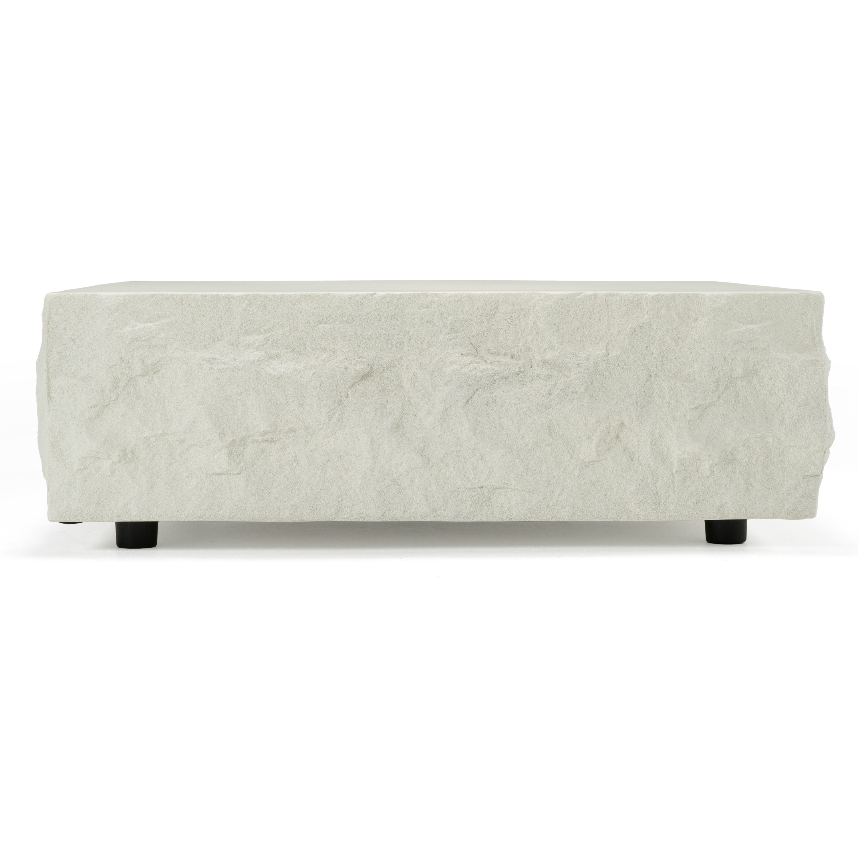 Quarry - Modern Off-White Square Coffee Table - image 2