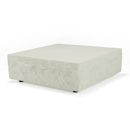 Quarry - Modern Off-White Square Coffee Table - image 3