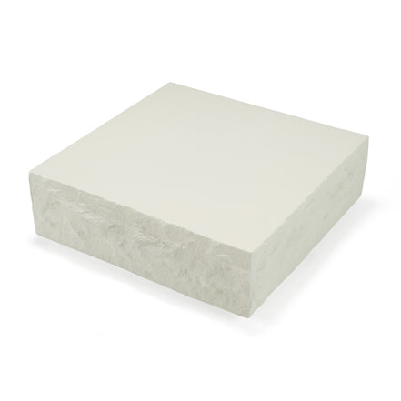 Quarry - Modern Off-White Square Coffee Table - image 4
