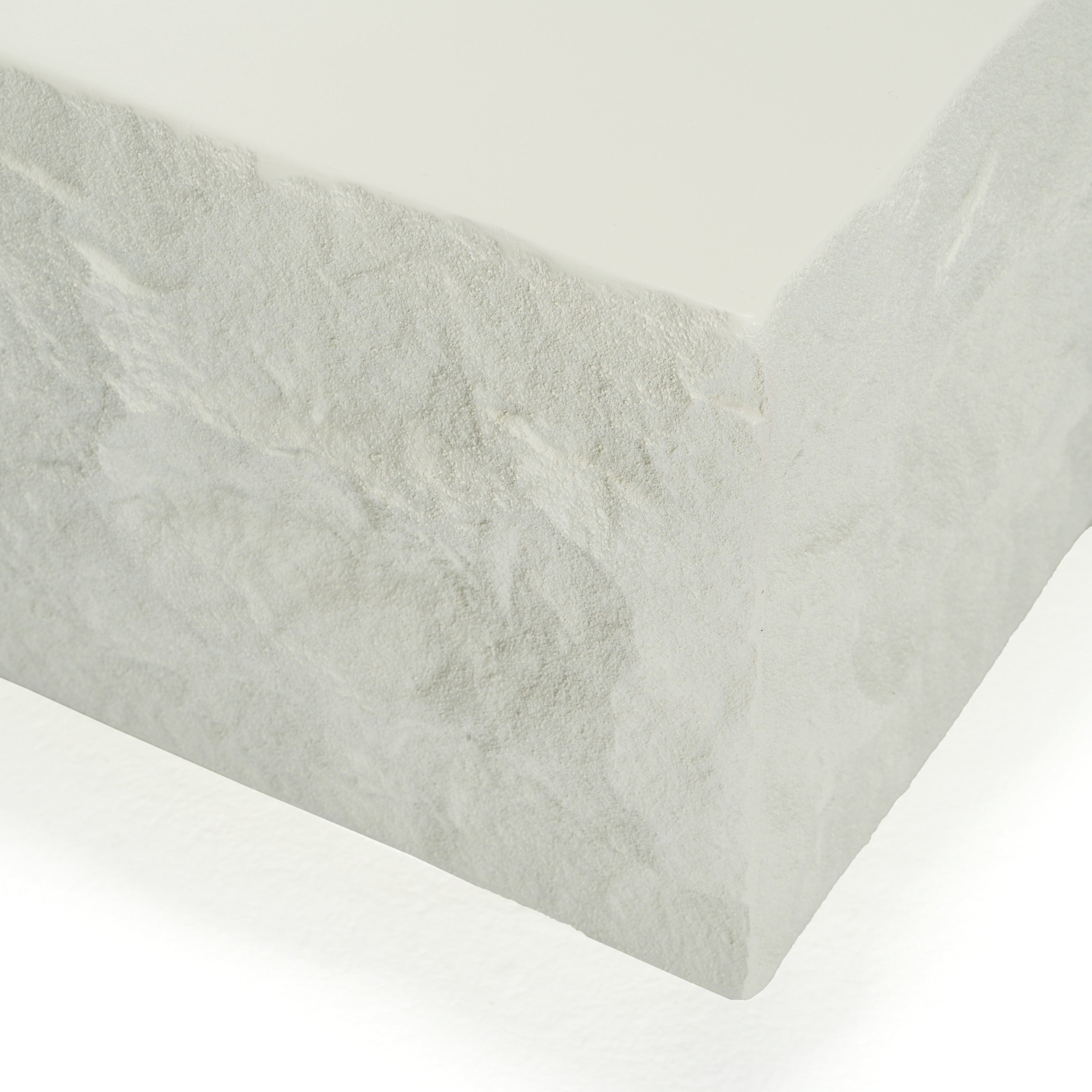 Quarry - Modern Off-White Square Coffee Table - image 5