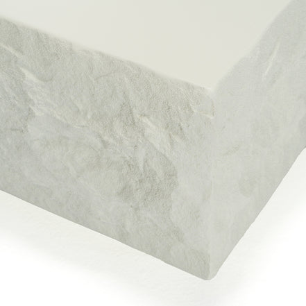 Quarry - Modern Off-White Square Coffee Table - image 5