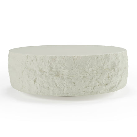 Quarry - Modern Off-White Round Coffee Table