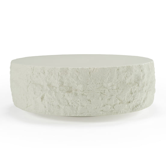 Quarry - Modern Off-White Round Coffee Table