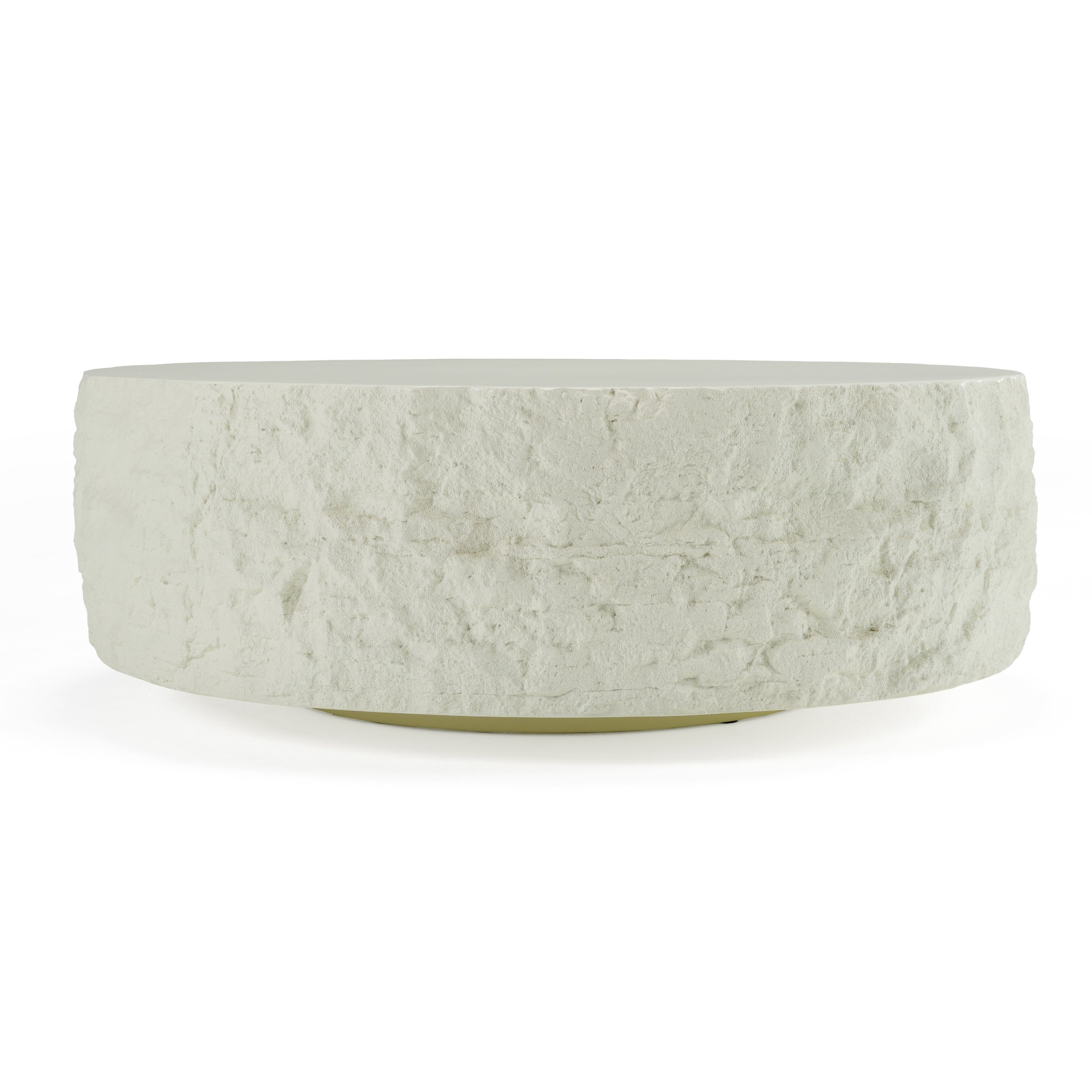 Quarry - Modern Off-White Round Coffee Table - image 2