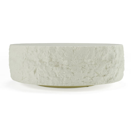 Quarry - Modern Off-White Round Coffee Table - image 2