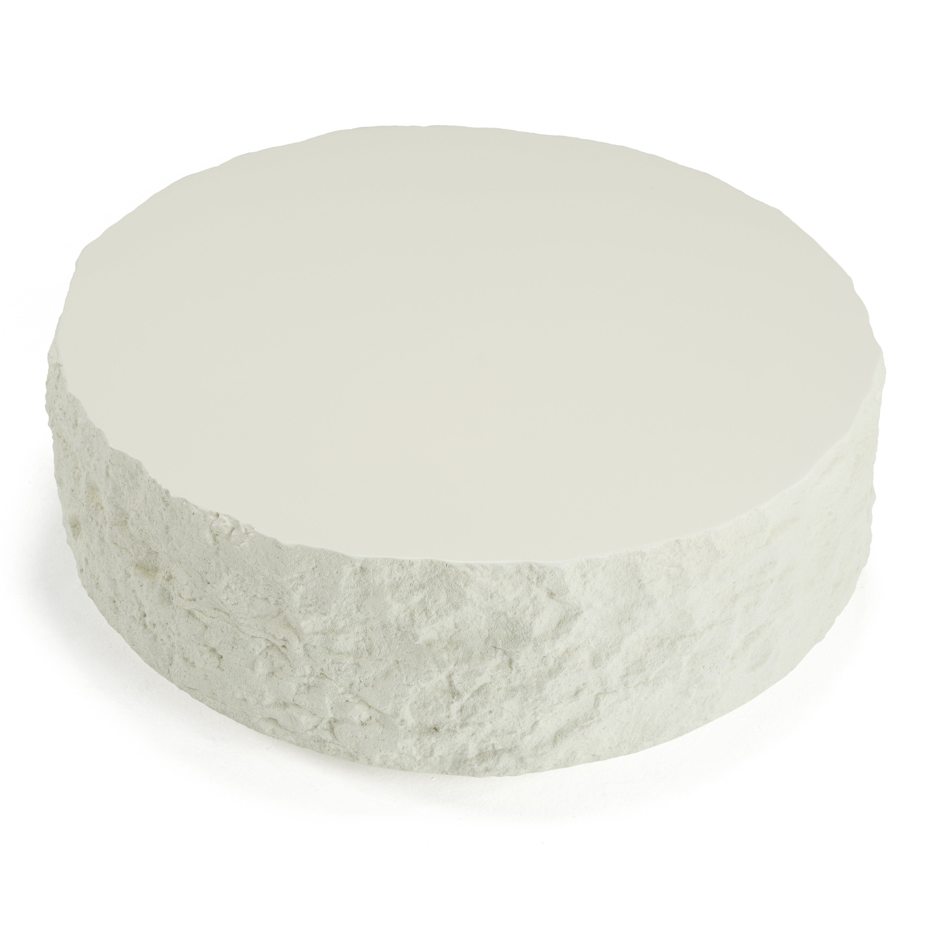 Quarry - Modern Off-White Round Coffee Table - image 3