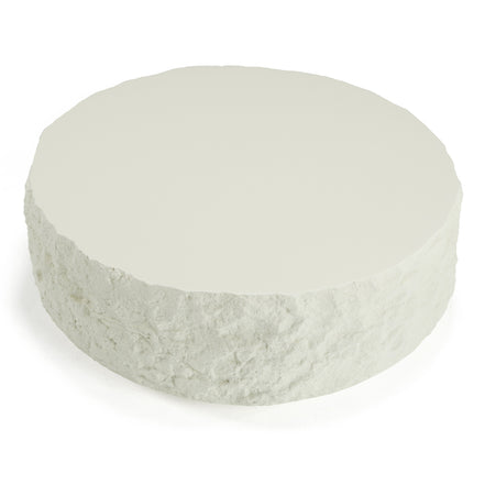Quarry - Modern Off-White Round Coffee Table - image 3