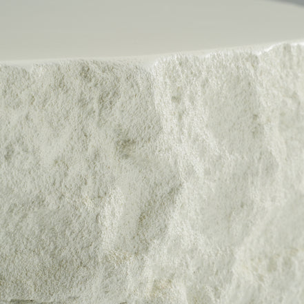 Quarry - Modern Off-White Round Coffee Table - image 4