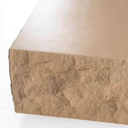 Quarry - Modern Beige Square Coffee Table - image 3