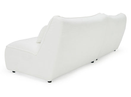 Racine - Modern White Fabric Modular Sectional Sofa - image 4
