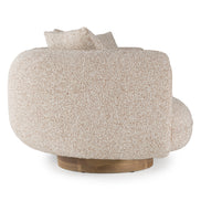 Raywood - Modern Multicolored Boucle Fabric + Ash Sofa - image 2