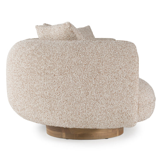 Raywood - Modern Multicolored Boucle Fabric + Ash Sofa - image 2