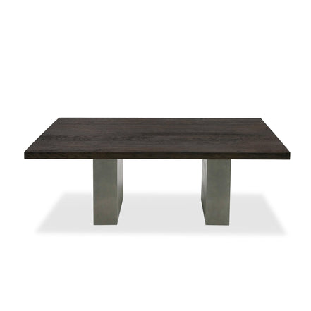 Renzo Modern Oak & Concrete 79" Dining Table - image 5