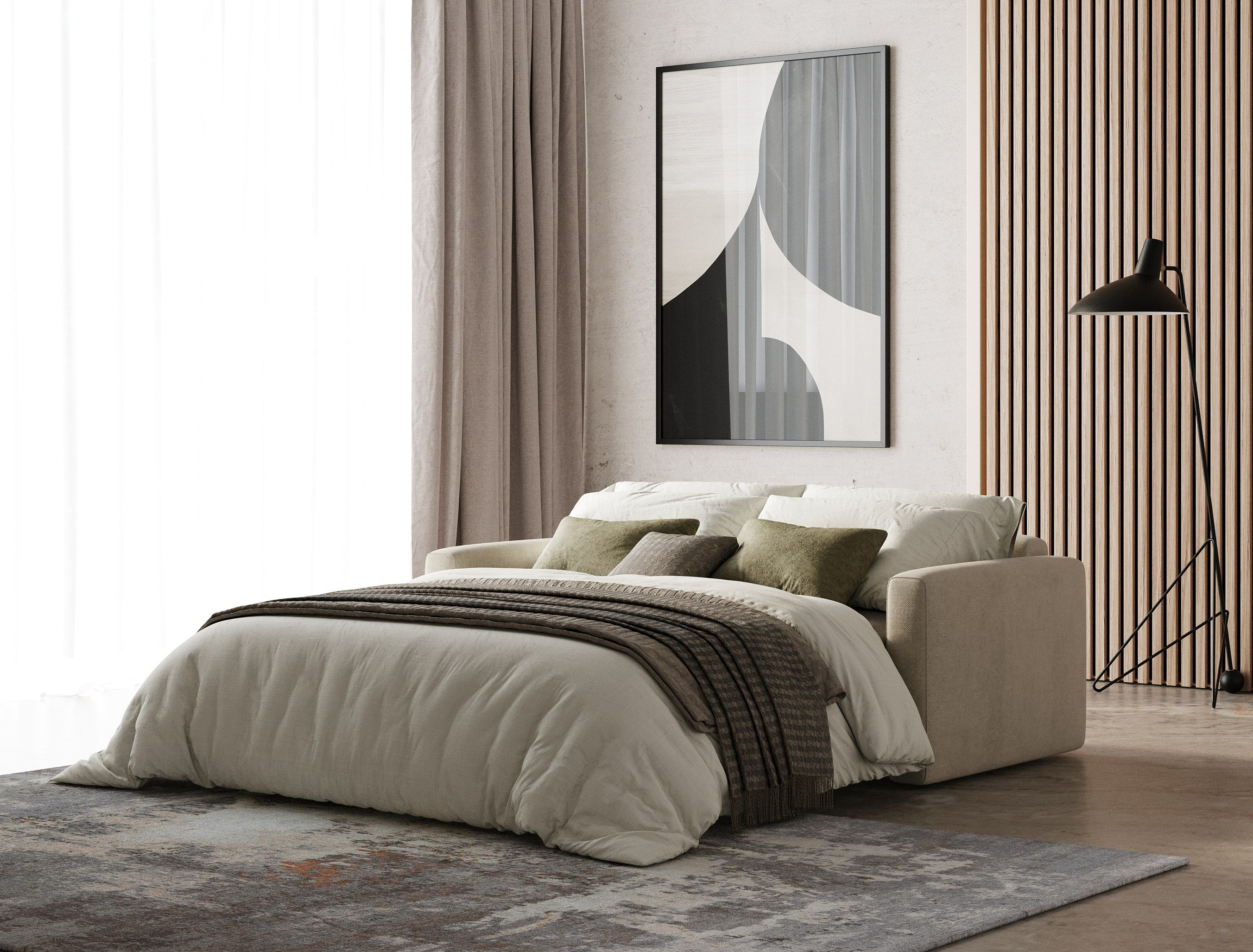 Revers - Italian Modern Sand Fabric 55