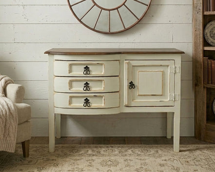 Henrietta White & Walnut