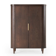 Richmond - Modern Brown Rounded Tall Buffet