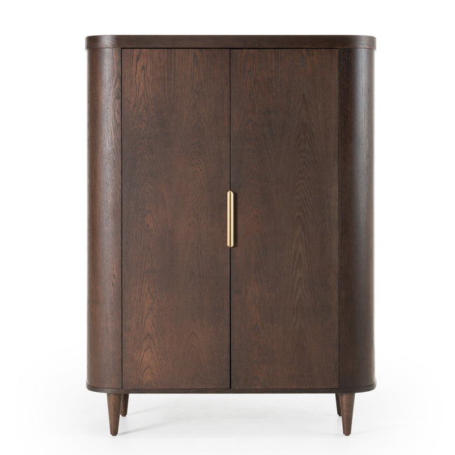 Richmond - Modern Brown Rounded Tall Buffet