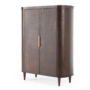 Richmond - Modern Brown Rounded Tall Buffet - image 2