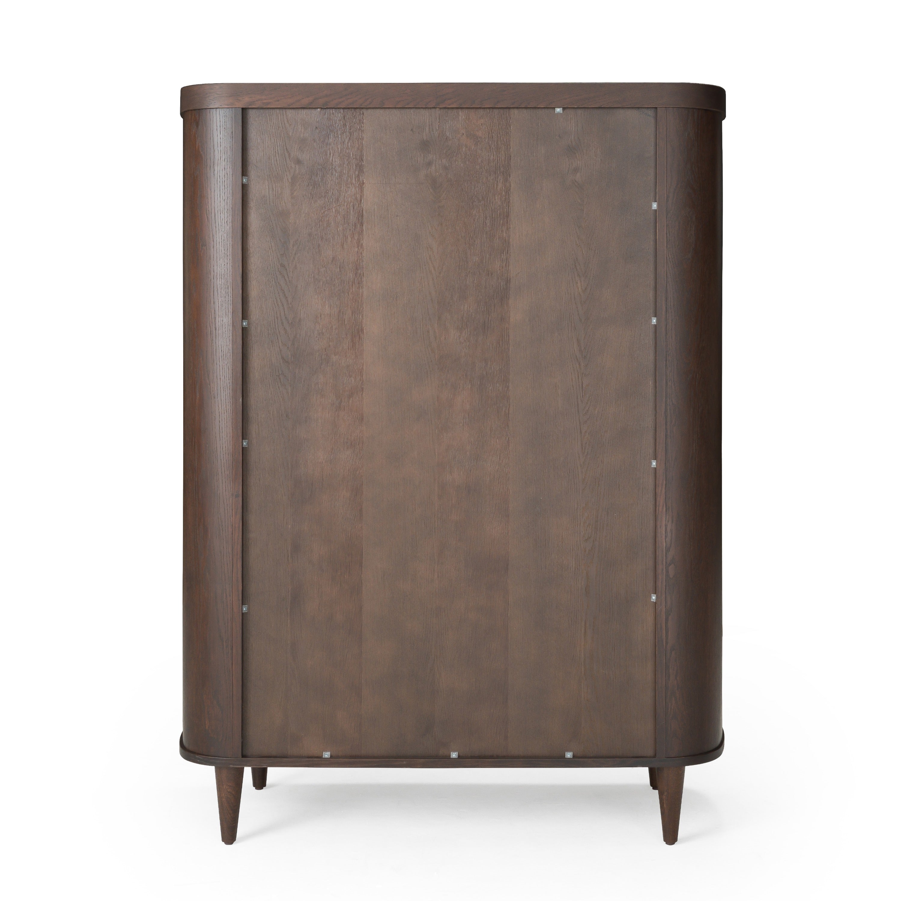 Richmond - Modern Brown Rounded Tall Buffet - image 3