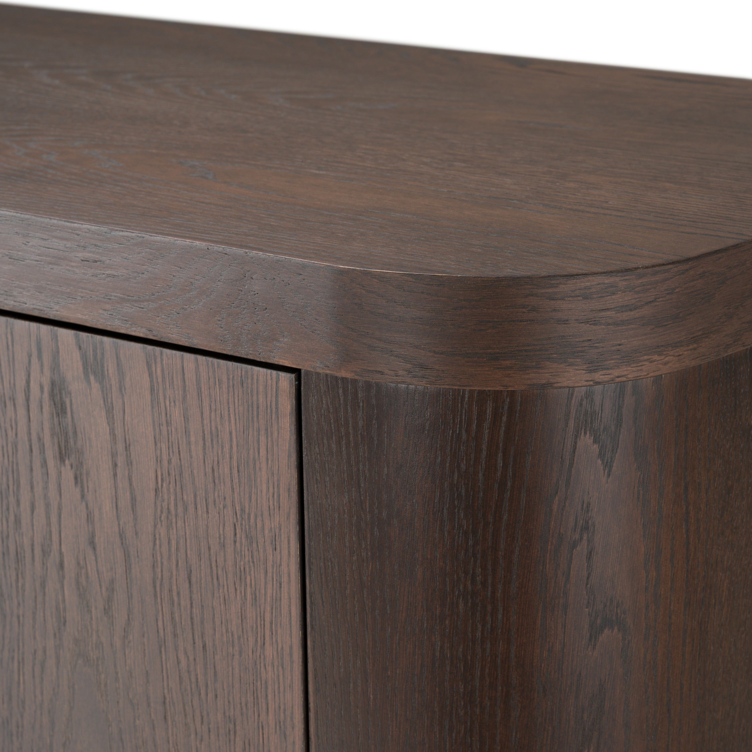 Richmond - Modern Brown Rounded Tall Buffet - image 5