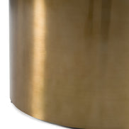 Rocky - Glam White & Gold Coffee Table - image 4