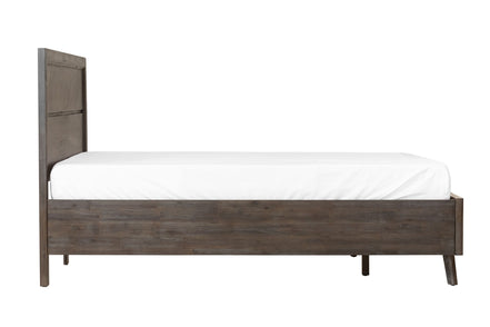 Roger - Queen Mid-century Acacia Bed - image 2