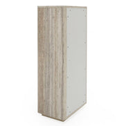 Roma - Modern Faux Travertine + Gold Bookcase - image 4