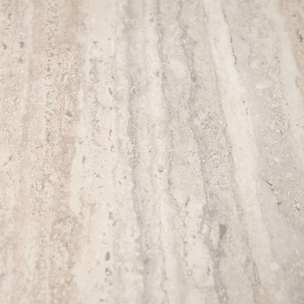 Roma - Modern Faux Travertine Square End Table - image 4