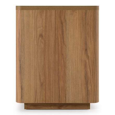Roma - Modern Oak + Gold Nightstand - image 2