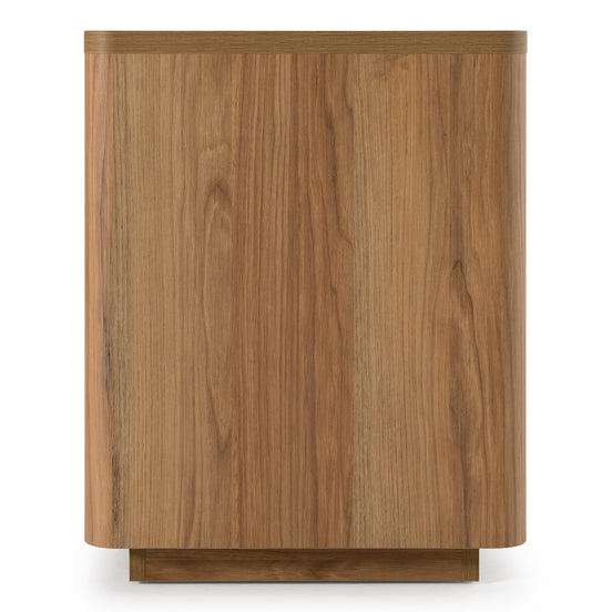 Roma - Modern Oak + Gold Nightstand - image 2