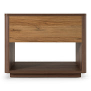 Roma - Modern Walnut + Gold Nightstand - image 3