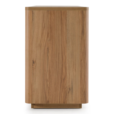 Roma - Modern Oak + Gold Dresser - image 2