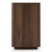 Roma - Modern Walnut + Gold Dresser - image 2