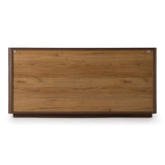 Roma - Modern Walnut + Gold Dresser - image 3